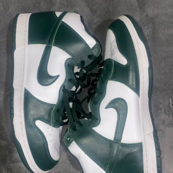 Nike dunk high Spartan green size 14 - Picture 5 of 6